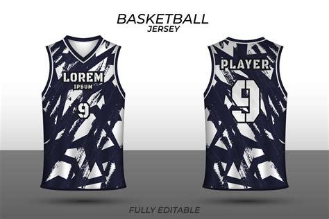Basketball Uniform Layout