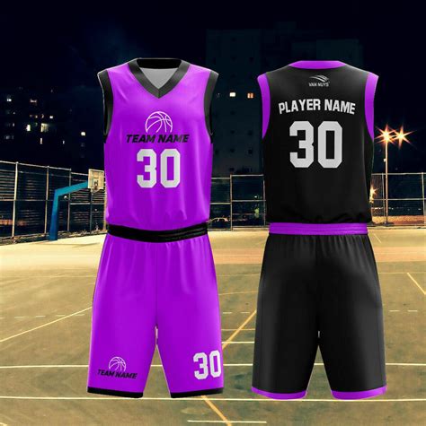 Basketball Uniforms Reversible Custom