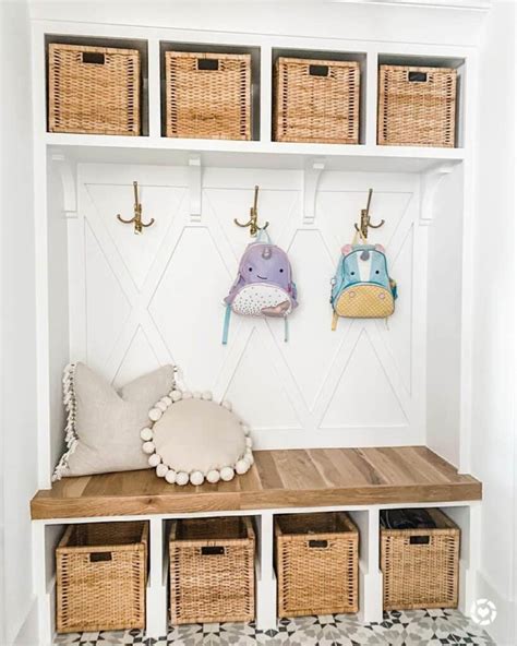 Baskets For Mudroom