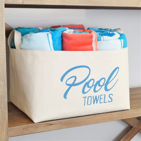 Baskets For Pool Towels