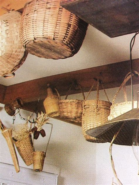 Baskets Hanging From Ceiling
