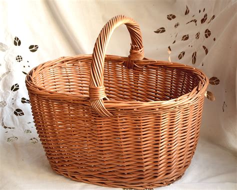 Baskets With Handles Wicker