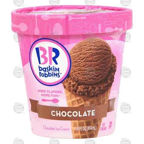 baskin robbins chocolate ice cream