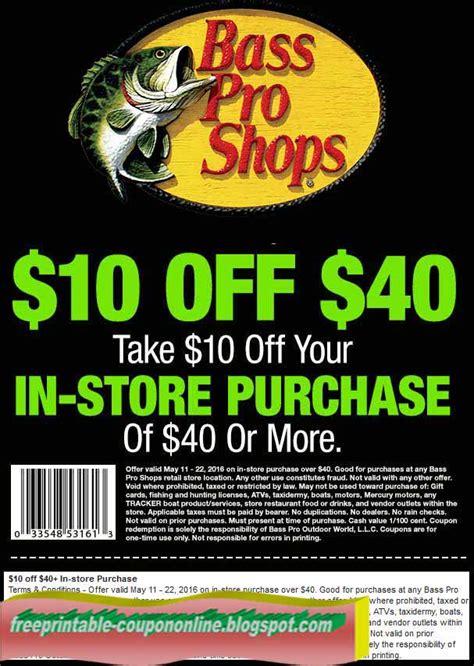 Savings On Fishing Supplies And Outdoor Gear With Bass Pro Shops Coupon 2023