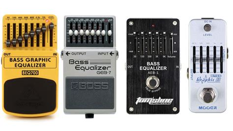 Bass Equalizer Pedal