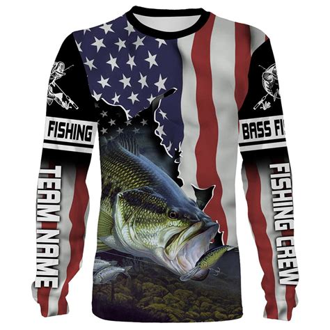 bass fishing custom jerseys