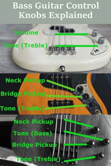 Bass String Knobs