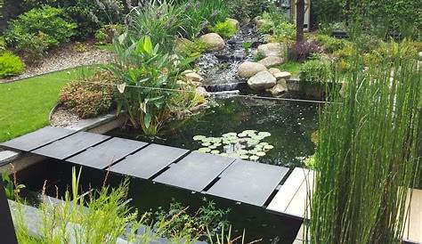 Bassin Zen Jardin Avec D Eau Et Des Plantes Water Features In The Garden Backyard Water Feature Stone Water Features