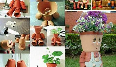 Pin by Flor on Materas | Clay pot crafts, Clay flower pots, Painted