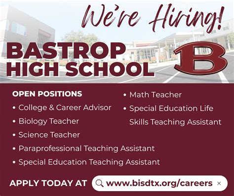 Bastrop Hiring