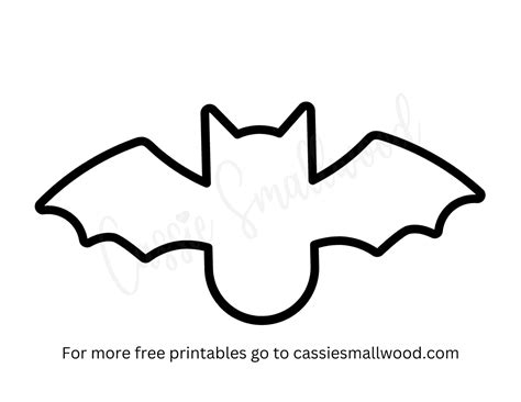 7 Best Images of Halloween Bat Stencil Cutouts Printable Halloween
