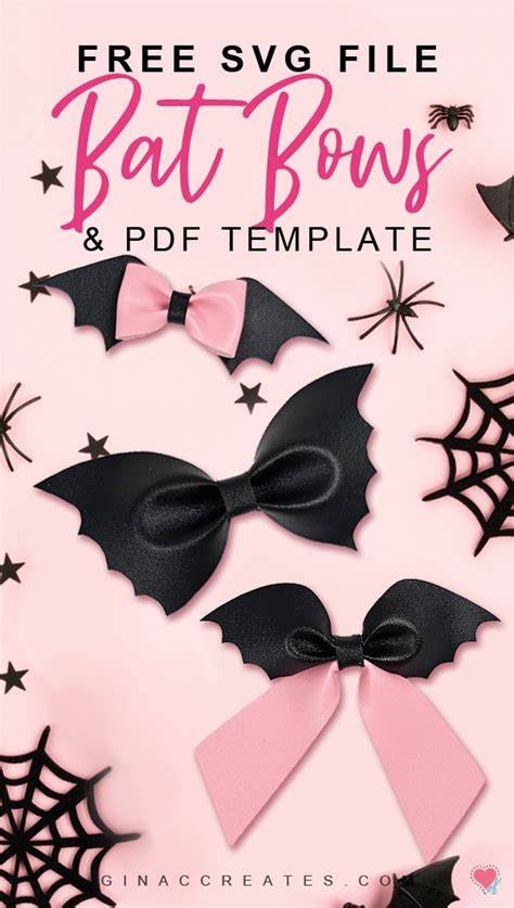 Download bat-bow-template SVG