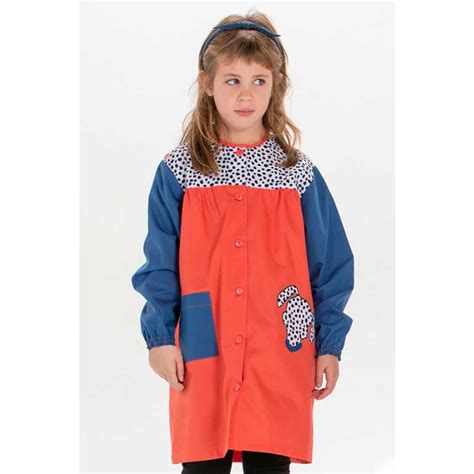 Bata escolar con botones amapola Babis para niñas Uniformes
