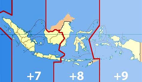 Pembagian Waktu Indonesia (3 Zona Waktu Indonesia | WIB, WITA, WIT