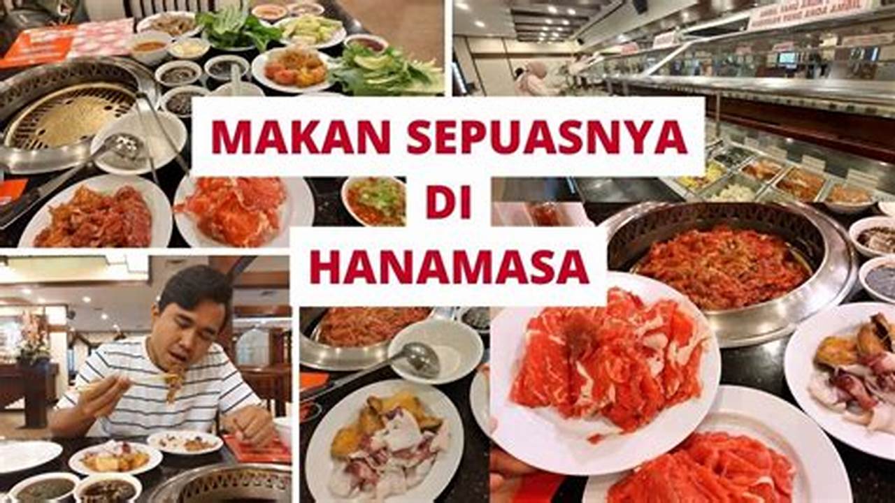 Rahasia Kuliner Terungkap: Batas Waktu Makan Hanamasa 2018 yang Wajib Diketahui!