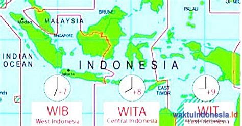 batas zona waktu indonesia