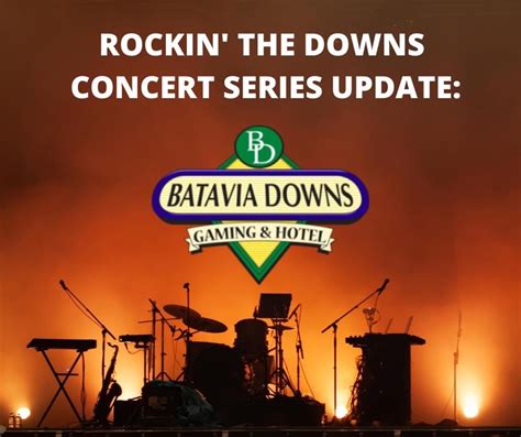 batavia downs concerts 2024