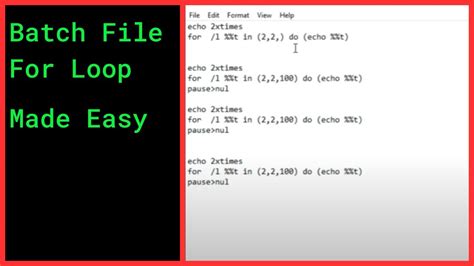 batch file for loop set variable
