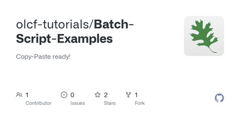 Batch Script Examples Github