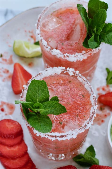 batch strawberry margarita recipe