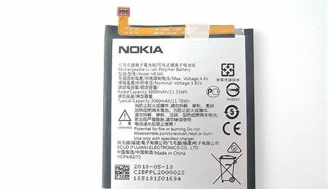 Batería HE346 Nokia 7 Plus - 3700mAh / 3.85V / 14.25 Wh / Li-ion
