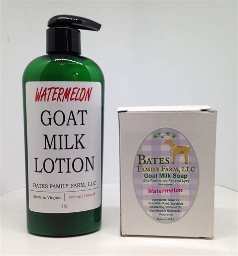 bates family farm goat milk soap