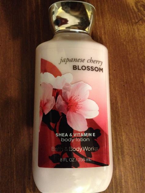 bath and body japanese cherry blossom lotion