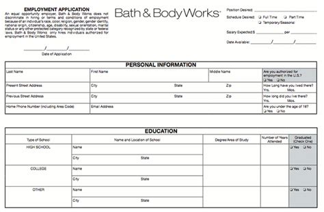 bath and body work apply