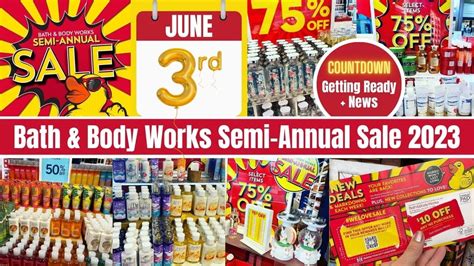 bath and body works annual sale 2023 dates
