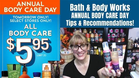 bath and body works annual schedule