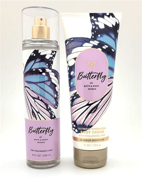 bath and body works butterfly body cream