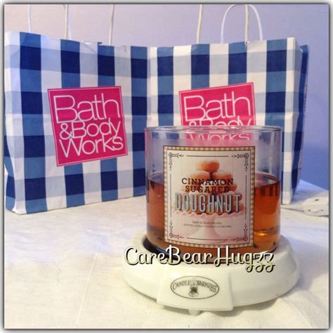 bath and body works candles in scentsy warmer
