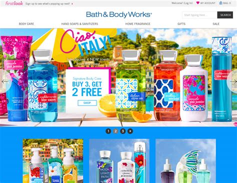 bath and body works italy