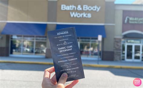 bath and body works laundry sample