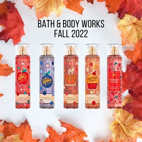 bath and body works most popular fall scents