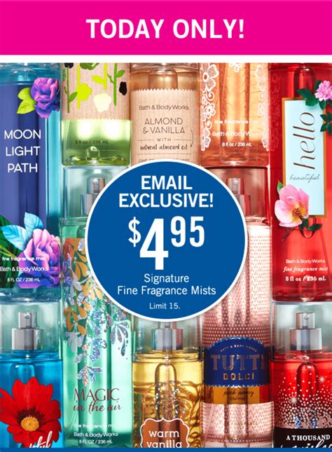 bath and body works offers today