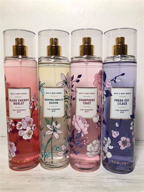 bath and body works perfume scents