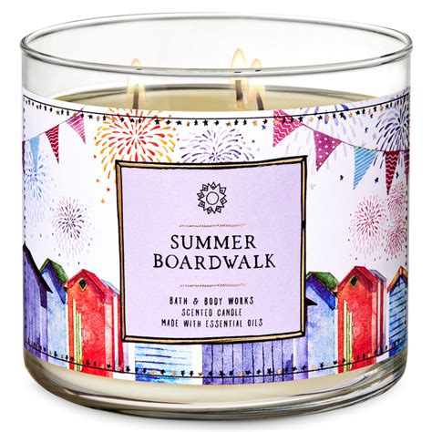 bath and body works summer candles