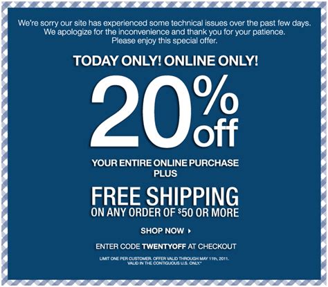 bath body works 20 coupon free shipping
