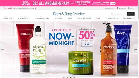 bath body works website reviews