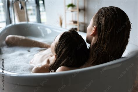 bath bubble lesbian bang