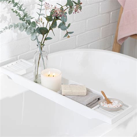 Bath Caddy White