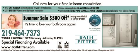 Bath Fitter Discounts