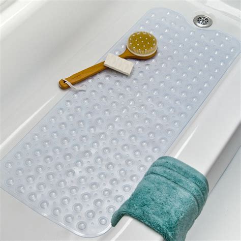 home.furnitureanddecorny.com:bath mat won t stick to tub