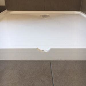 Bath Shower Base Repair