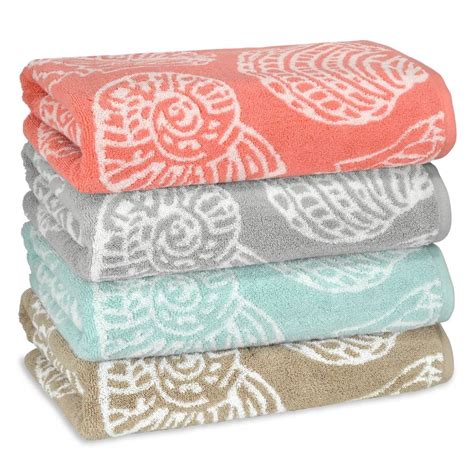Bath Towels Beach Theme
