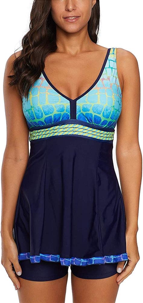 bathing suits for women over 50 on amazon