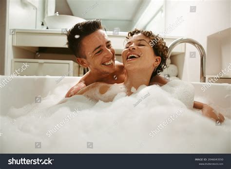 bathing together