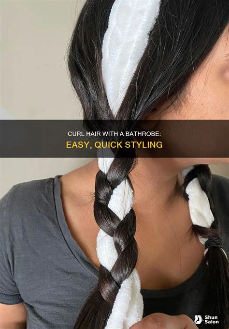 Bathrobe String Hair Curl