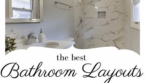 The Best 5’ x 8’ Bathroom Layouts And Designs To Make The Most Of Your